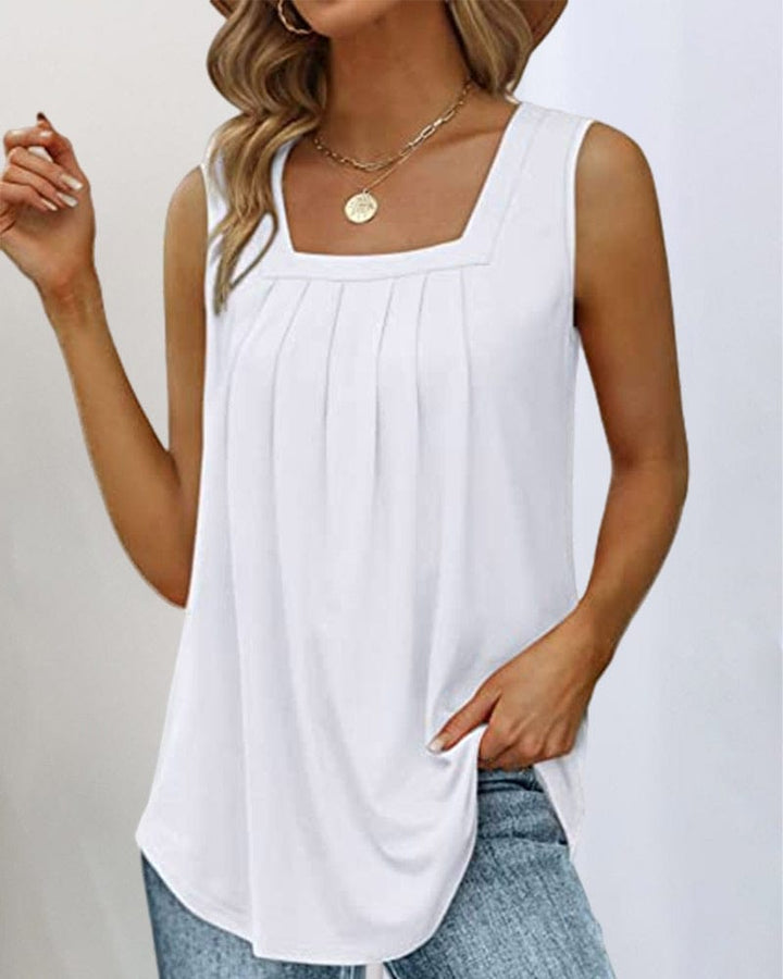 Anne Square Neckline Top