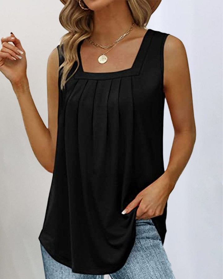 Anne Square Neckline Top