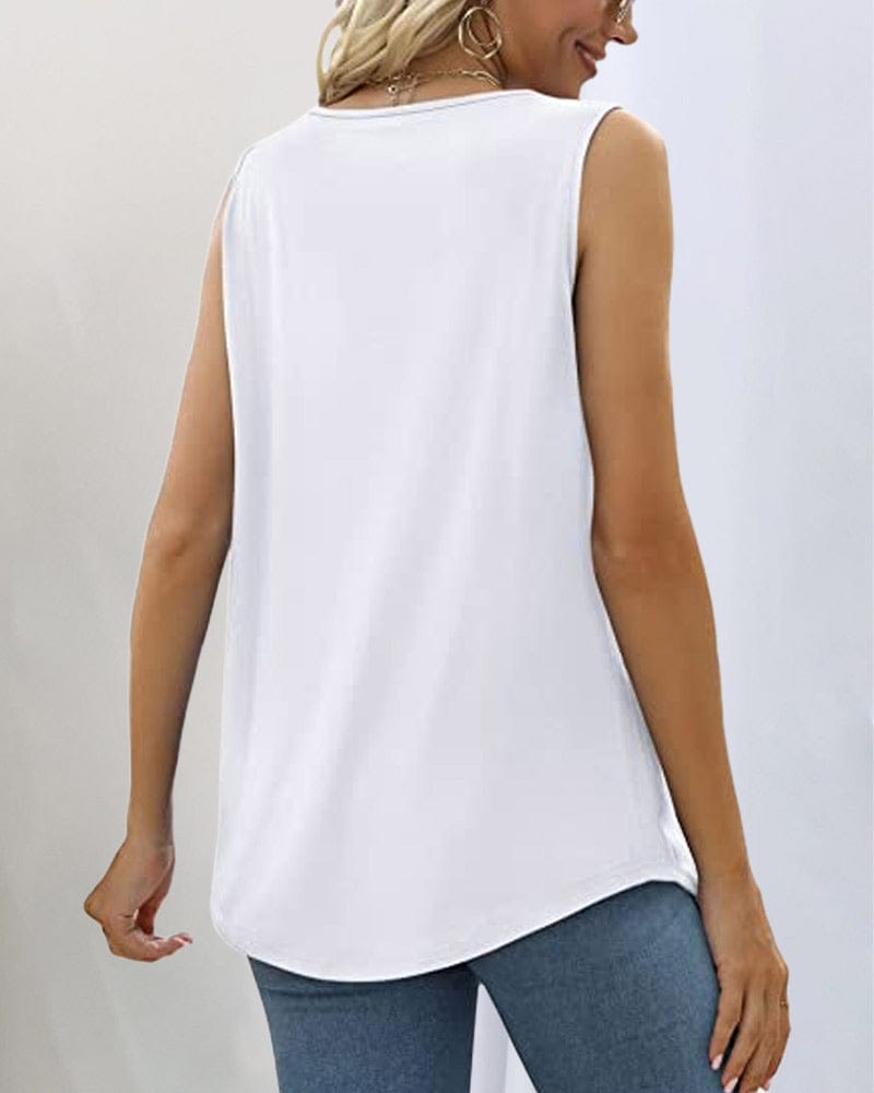 Anne Square Neckline Top
