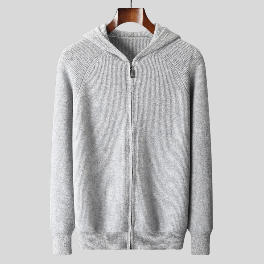 Arden Royal Merino-Wool Zip-Up