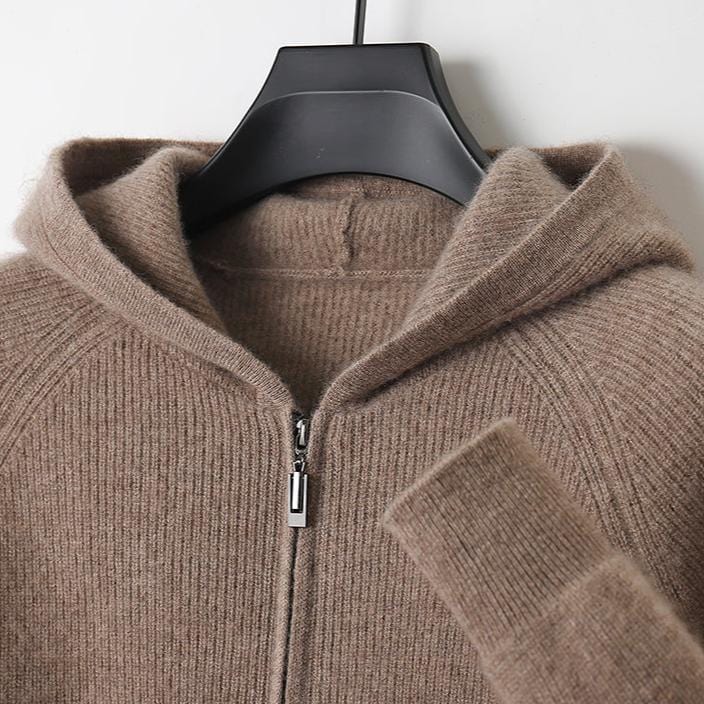 Arden Royal Merino-Wool Zip-Up