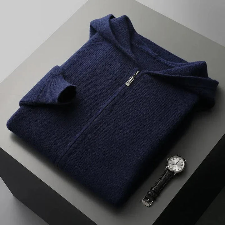 Arden Royal Merino-Wool Zip-Up